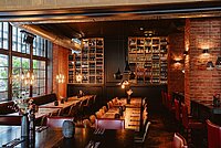 Foto vom urigen Innenbereich des Speisekontors Hamburg